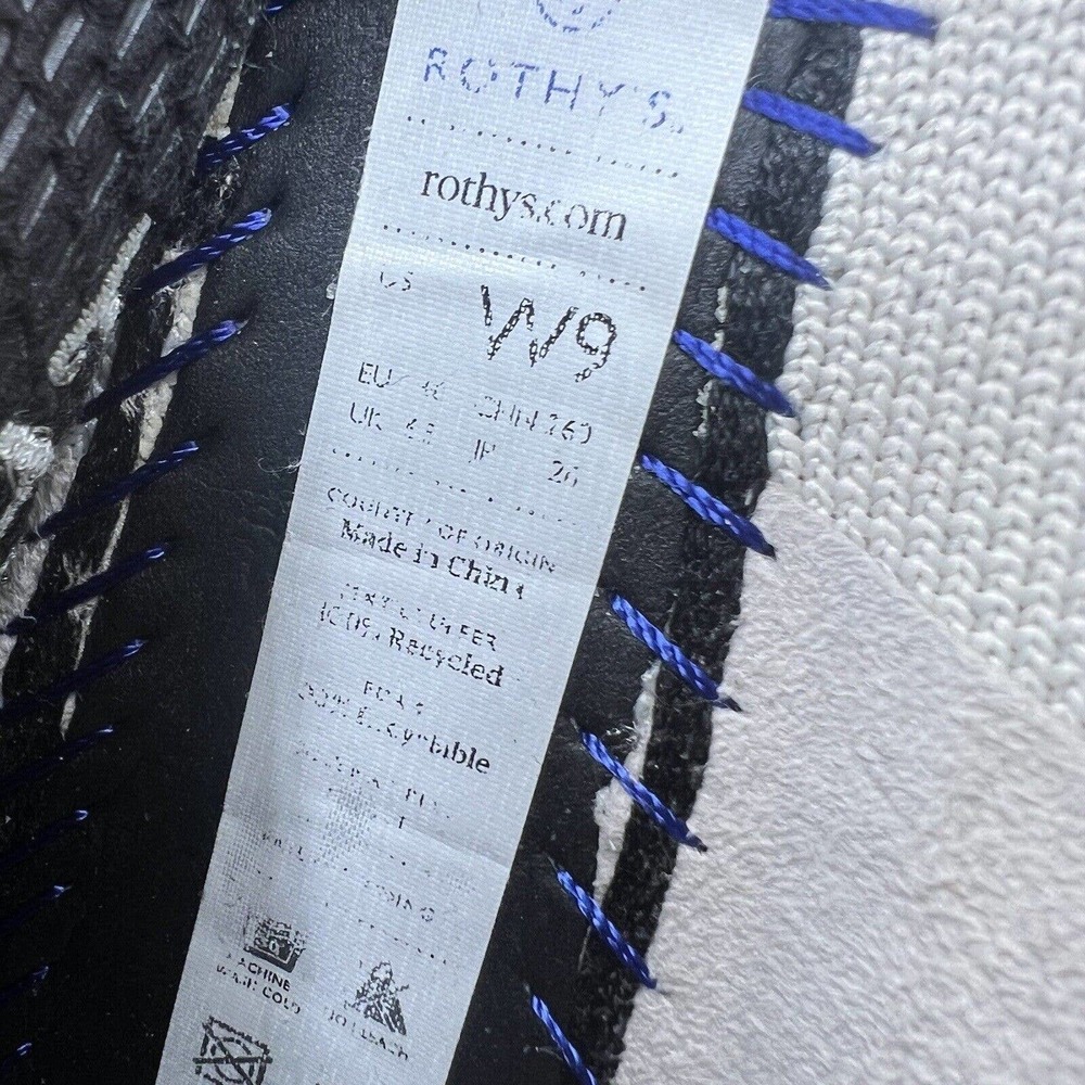 Rothys The Point Flax Birdseye Gray Slip On Balle… - image 8